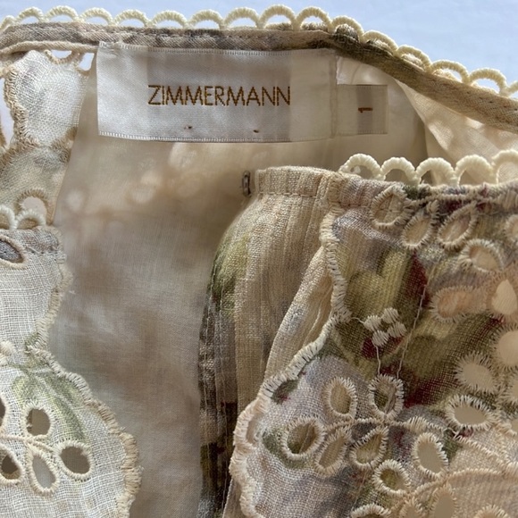 **SOLD** Authentic Zimmerman dress. Brand new just missing the belt - Picture 2 of 9